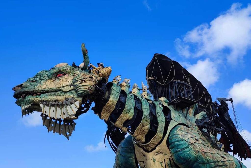 Studio Calais Front De Mer-Le Cocon Du Dragon-Classe 3 Etoiles エクステリア 写真